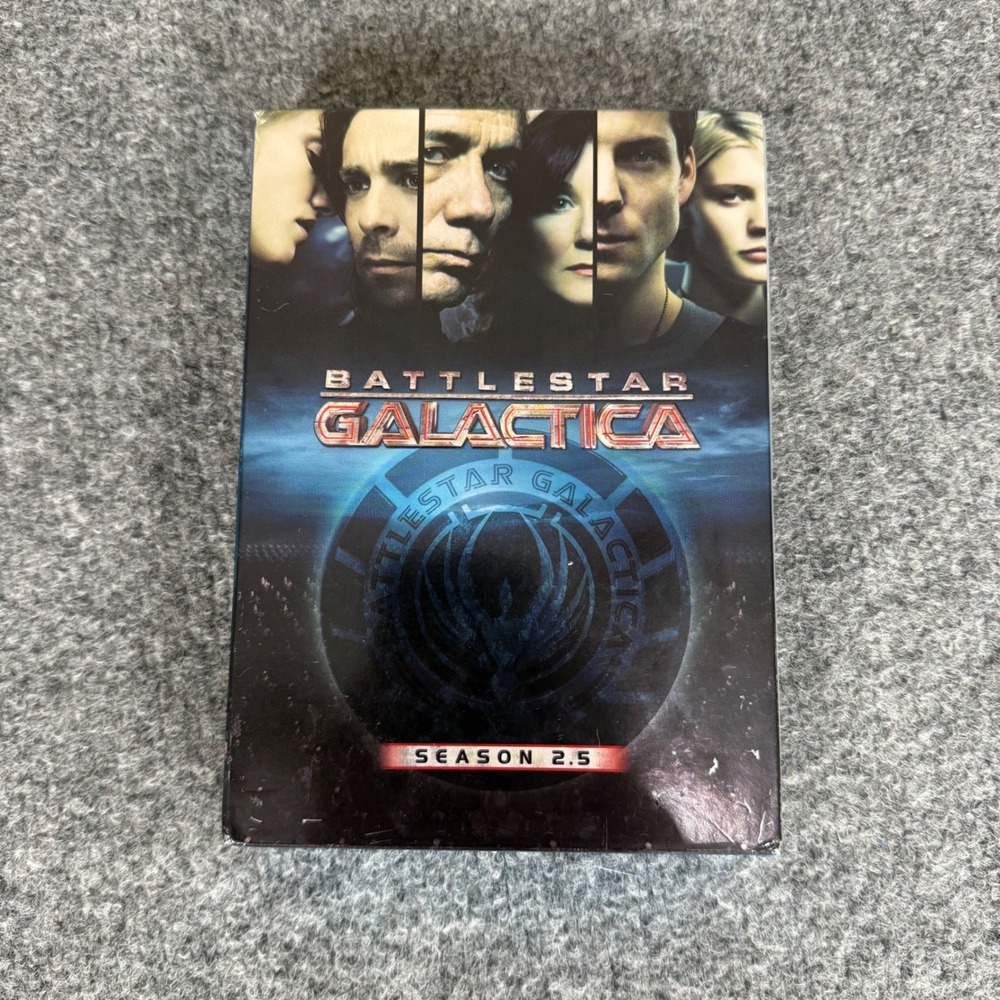 Battlestar Galactica Season 2.5 DVD 3-Disc Set Extended Pegasus Sci-Fi TV Series